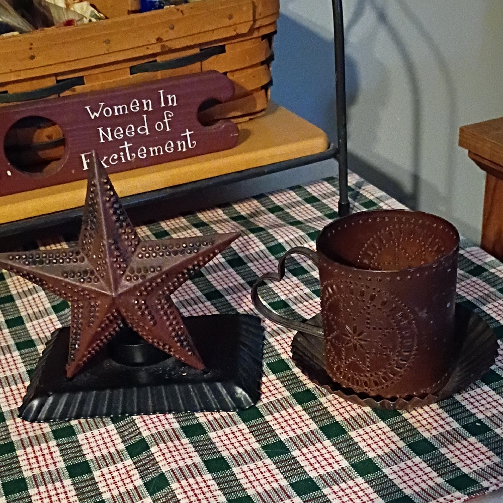 Rustic Star and Mug Set